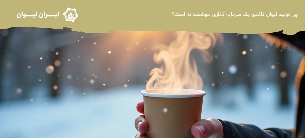 چرا تولید لیوان کاغذی یک سرمایه گذاری هوشمندانه است؟ - لیوان یکبار مصرف برای نوشیدنی های داغ