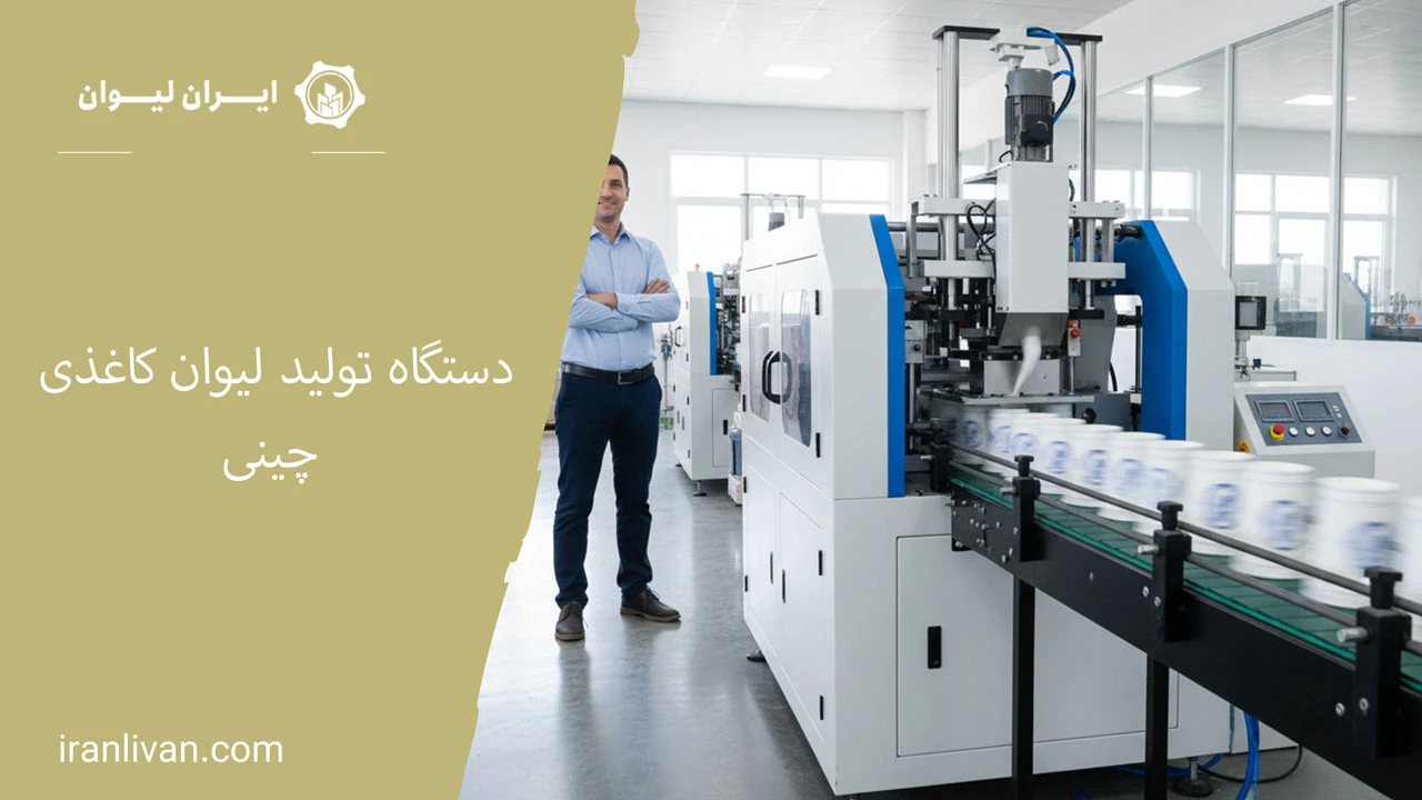 دستگاه تولید لیوان کاغذی چینی