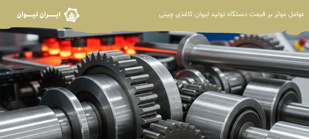 عوامل کلیدی موثر بر قیمت دستگاه تولید لیوان کاغذی چینی