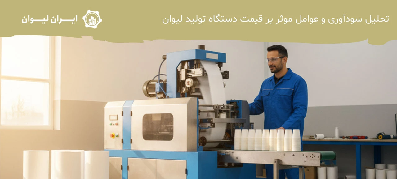 دستگاه تولید لیوان کاغذی tl-110