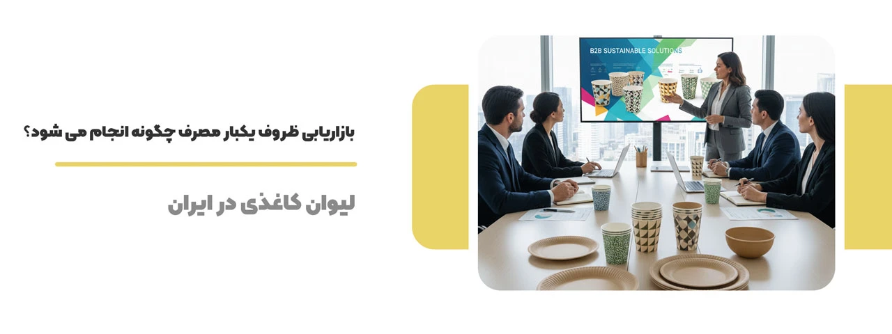 بازاریابی ظروف یکبار مصرف چگونه انجام می شود؟