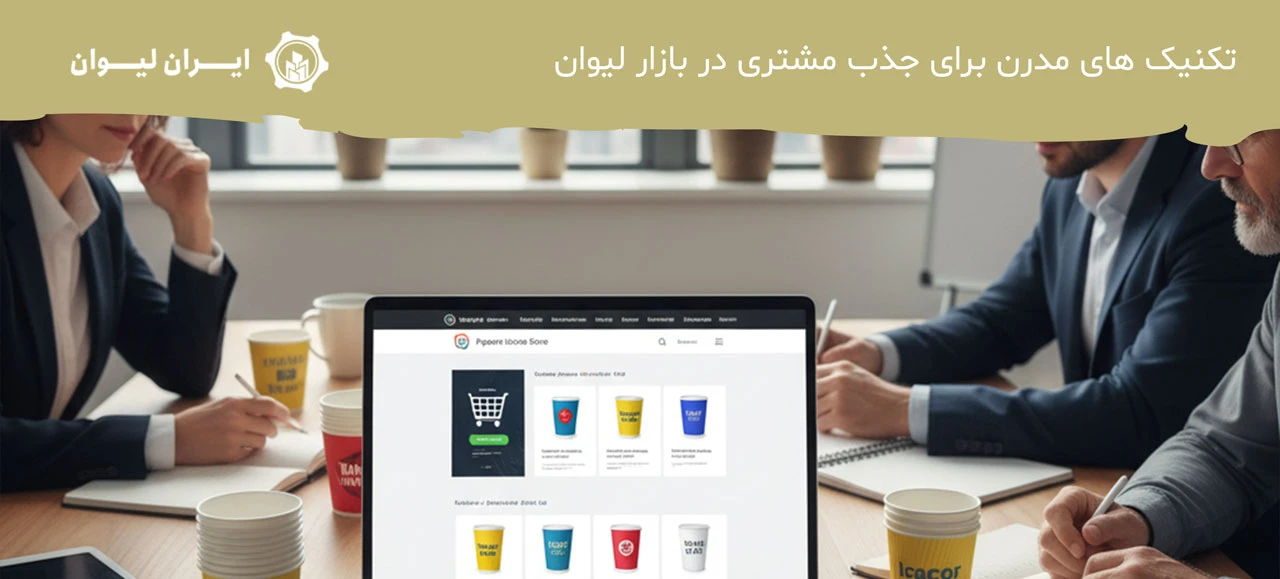 تکنیک های مدرن برای جذب مشتری در بازار لیوان